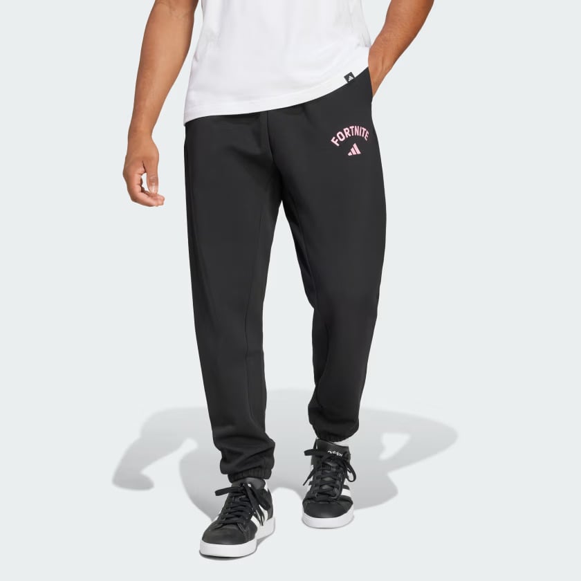 Adidas x Fortnite black joggers