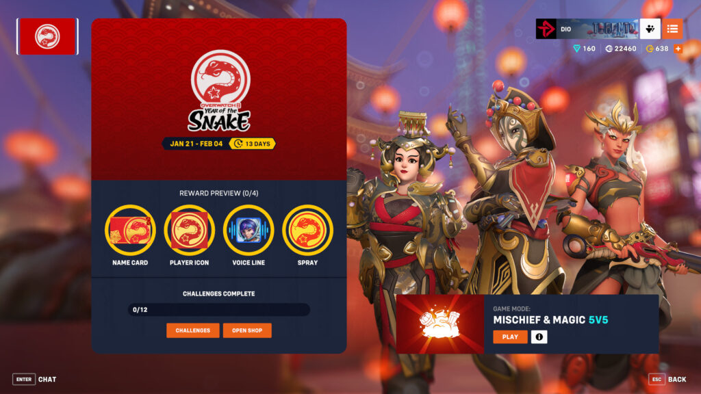 Overwatch 2 Year of the Snake