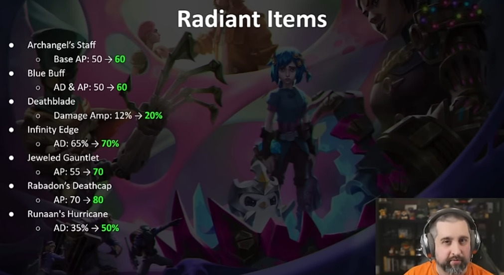 new TFT patch