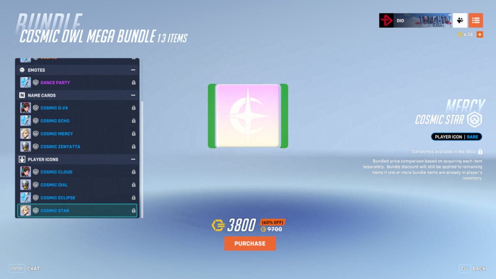 Cosmic Mercy player icon