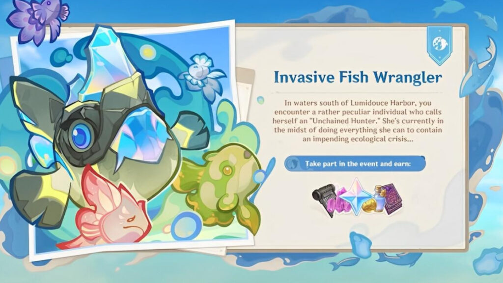 Invasive Fish Wrangler event