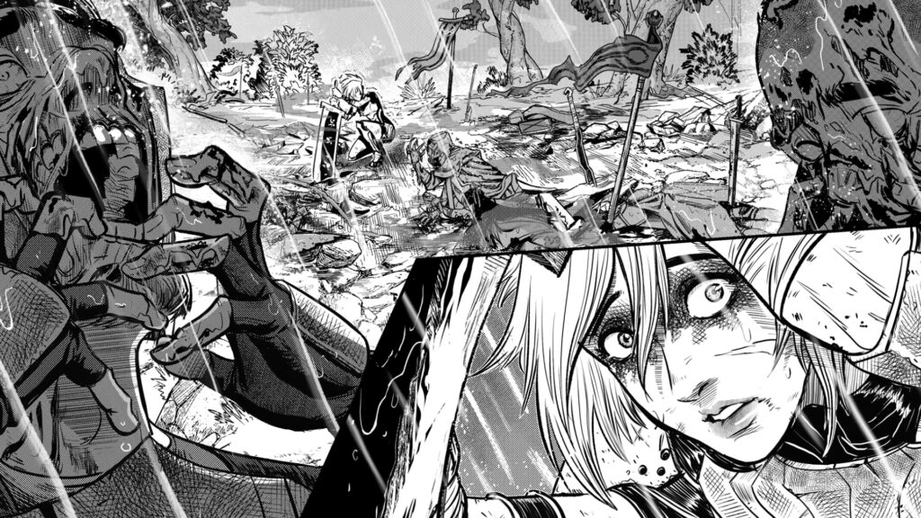 The first trauma of Riven was losing her soldiers in an ambush