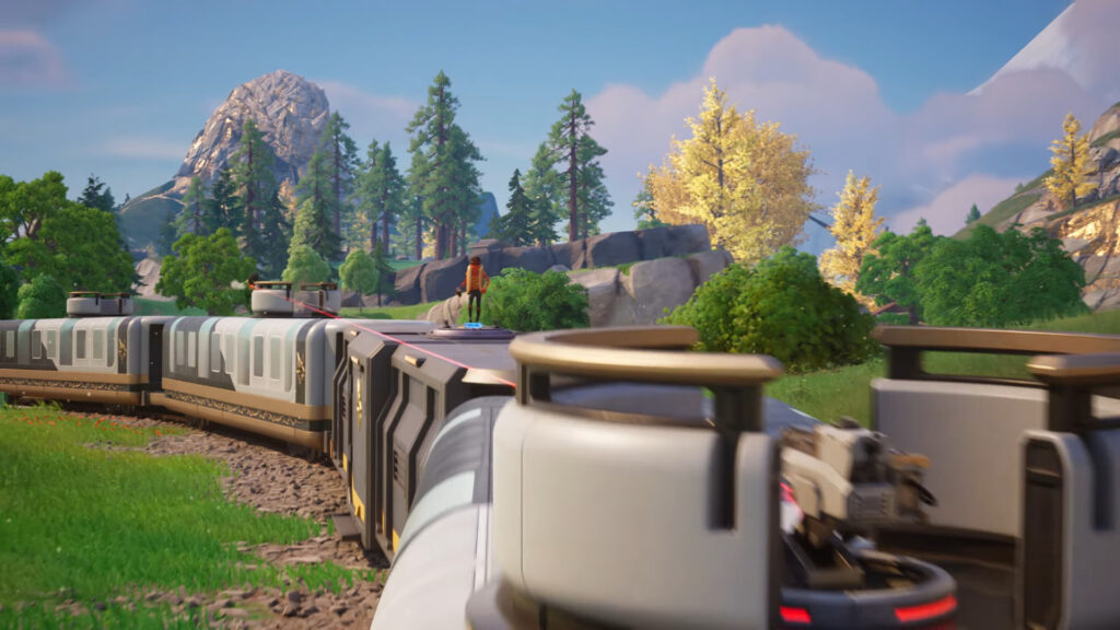 Fortnite Lawless trailer train 2