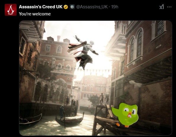 Assassin's Creed Duolingo