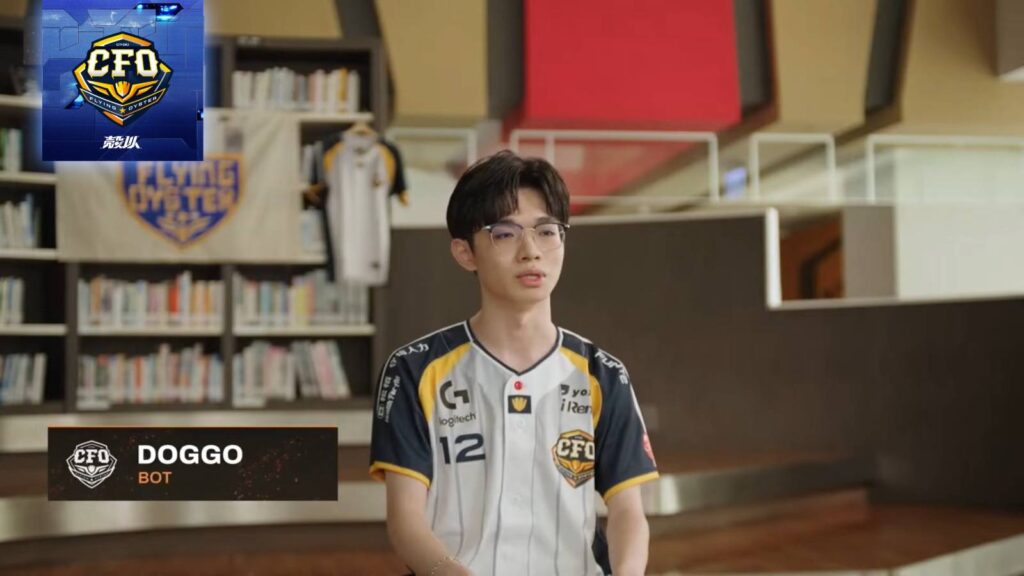 It’s a photo of League of Legends esports player Doggo from the team CTBC Flying Oyster.