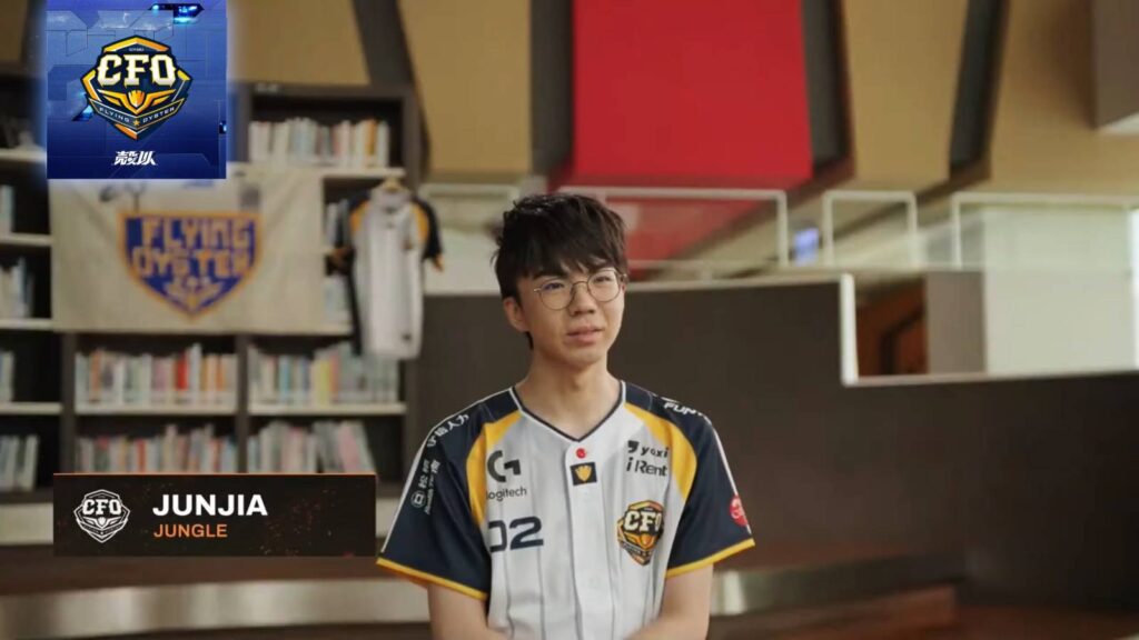 It’s a photo of League of Legends esports player JunJia from the team CTBC Flying Oyster.