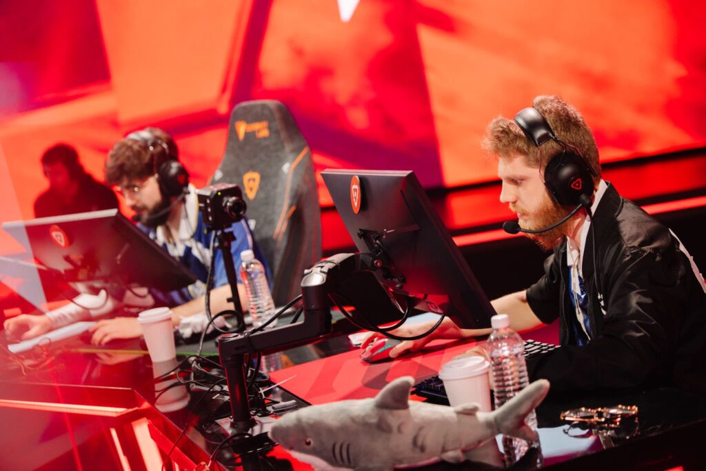 Demon1 of Leviatán competes at VCT Americas Kickoff on Day 3 of Week 3 at Riot Games Arena on February 2, 2025.