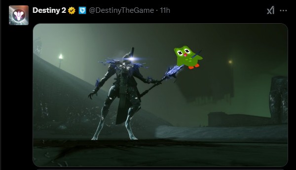 Destiny 2 Duolingo