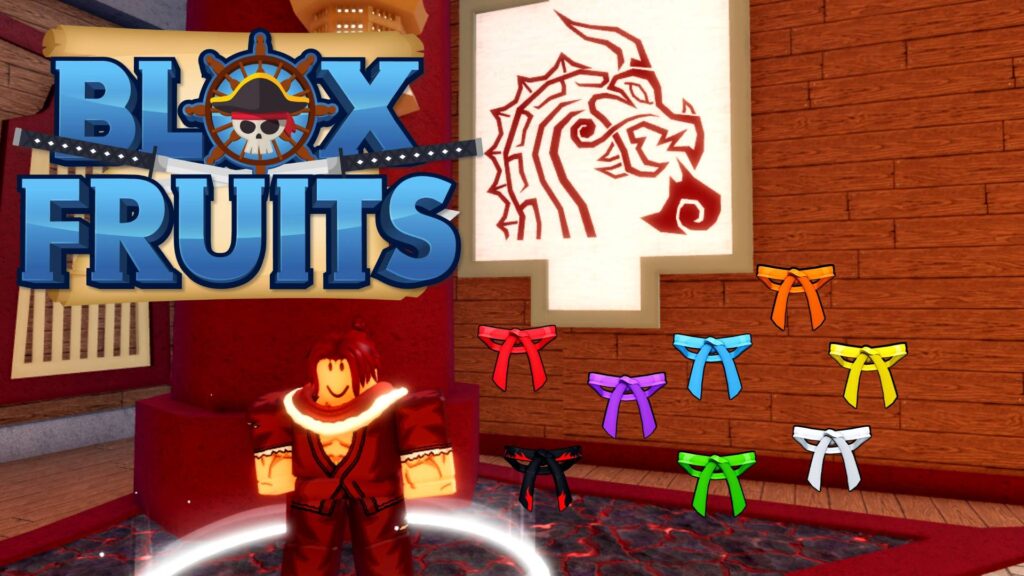 How to get the Yellow Belt and other Dojo Belts in Blox Fruits