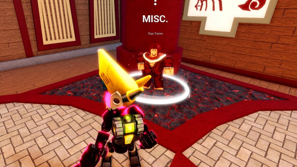 Dojo Trainer NPC in Blox Fruits