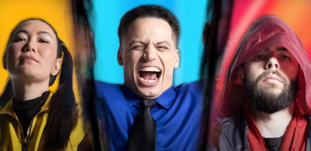 Hafu, Tyler1, and Nadeshot in the Riot Games and VALORANT announcement for the Esports World Cup 2025.