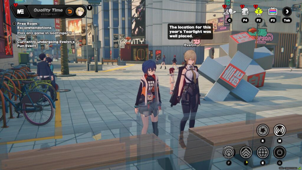 Evelyn's Fun Event (Screenshot via esports.gg)