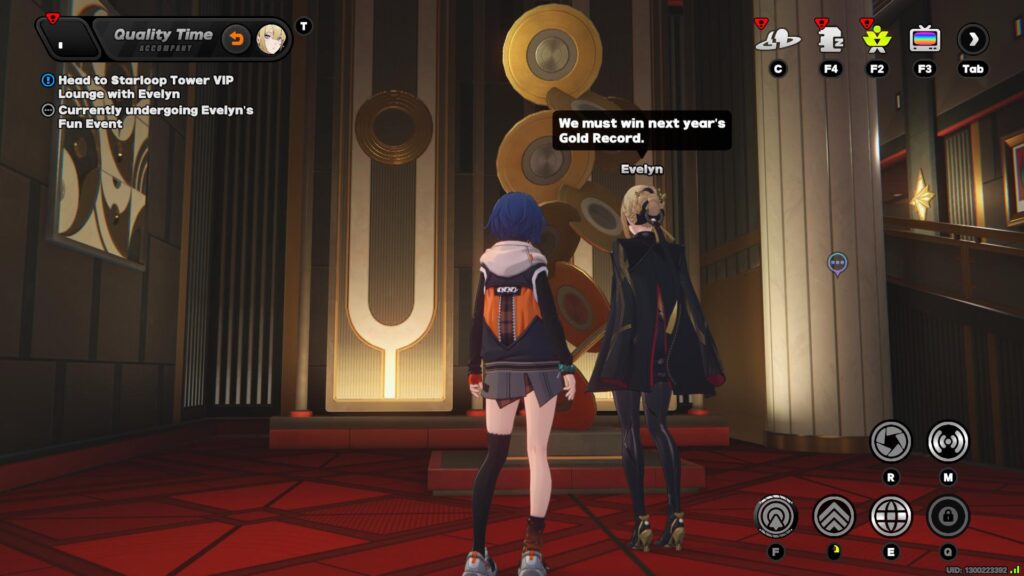 Evelyn's Fun Event (Screenshot via esports.gg)