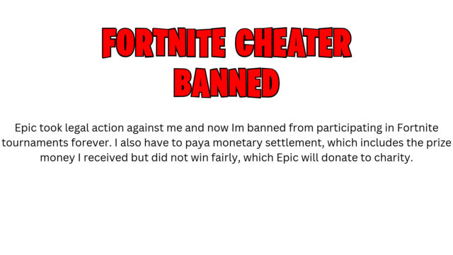 Fortnite bans, sues, and forces apology from pro player RepulseGod over FNCS account sharing scandal