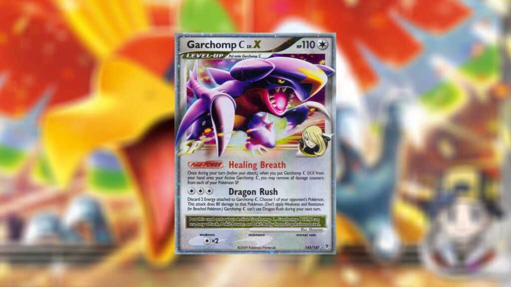 Garchomp C LV. X from Pokémon TCG Supreme Victors