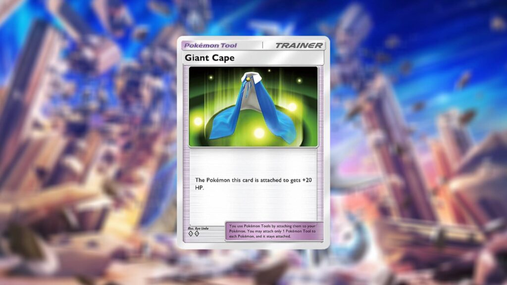 Giant Cape in Pokémon TCG Pocket