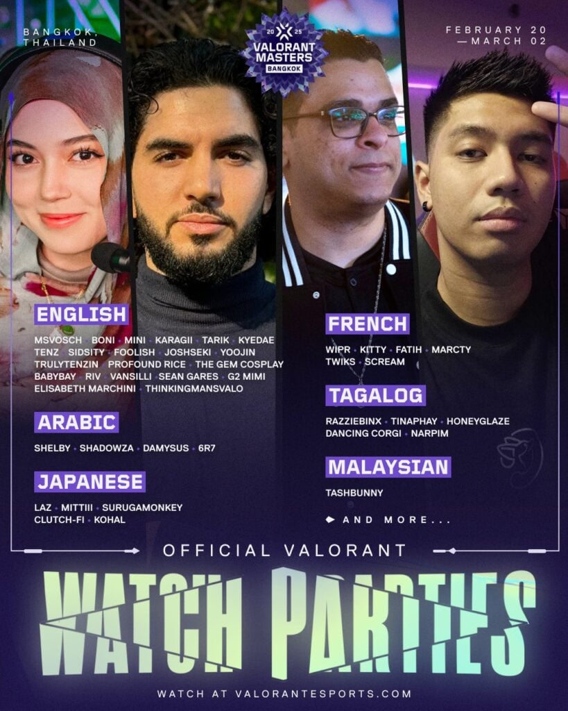 VALORANT Co-Streams Bangkok