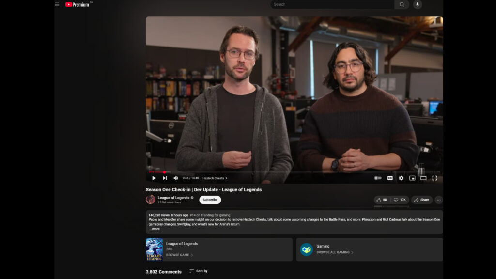 Hextech Chests reaction screenshot