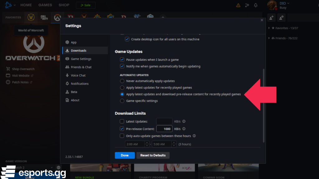 How to automate Overwatch 2 patch downloads