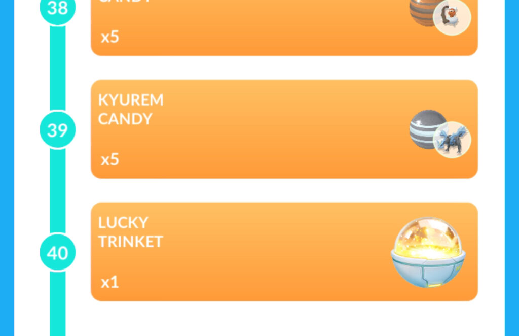 The Lucky Trinket at Tour Pass Level 40.