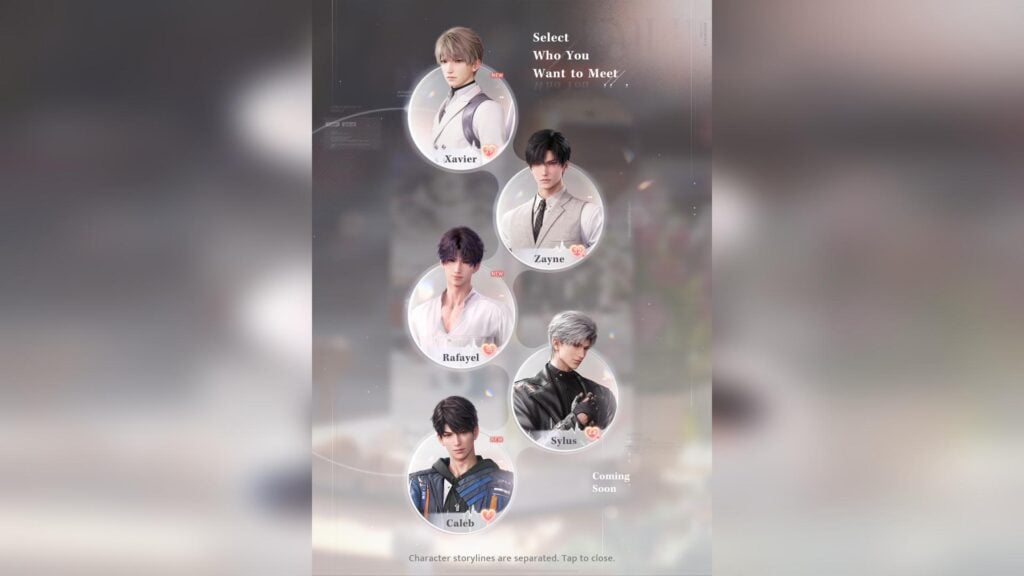 Love and Deepspace allows you to choose. Or, you can have all of them. (Screenshot via esports.gg)