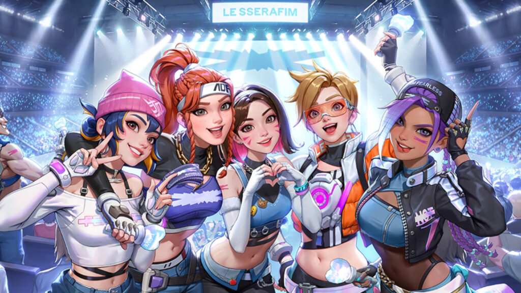 Overwatch 2 x LE SSERAFIM second collaboration is coming in March