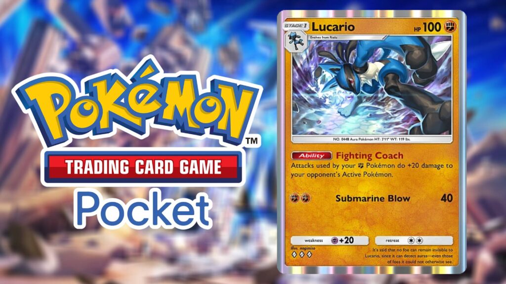 Lucario deck build in Pokémon TCG Pocket
