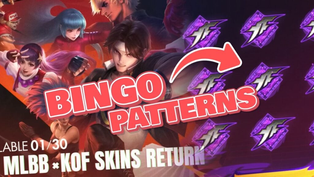 MLBB x KOF Encore 2026: List of bingo patterns