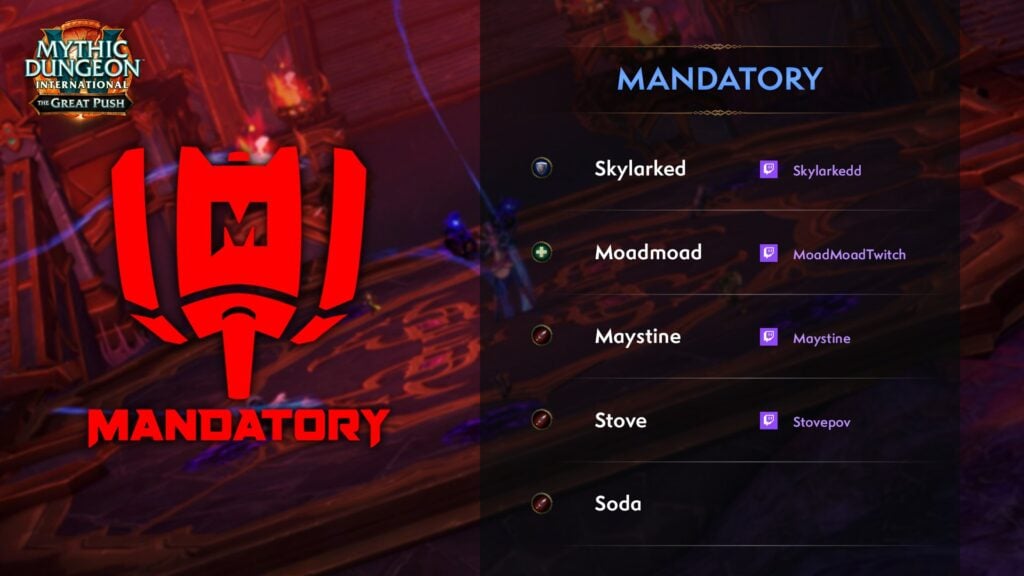 Mandatory players