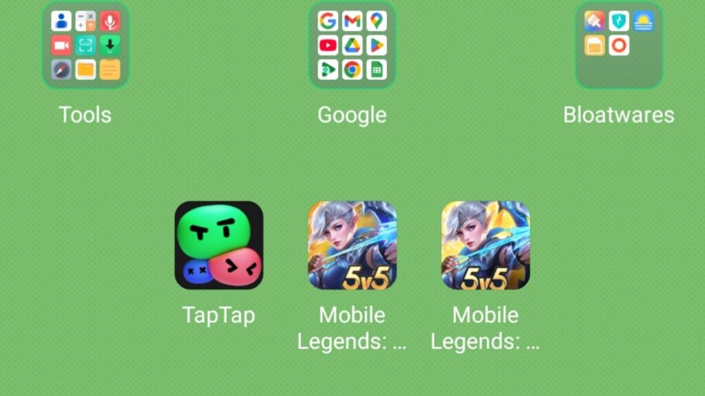 Mobile Legends Apps and TapTap