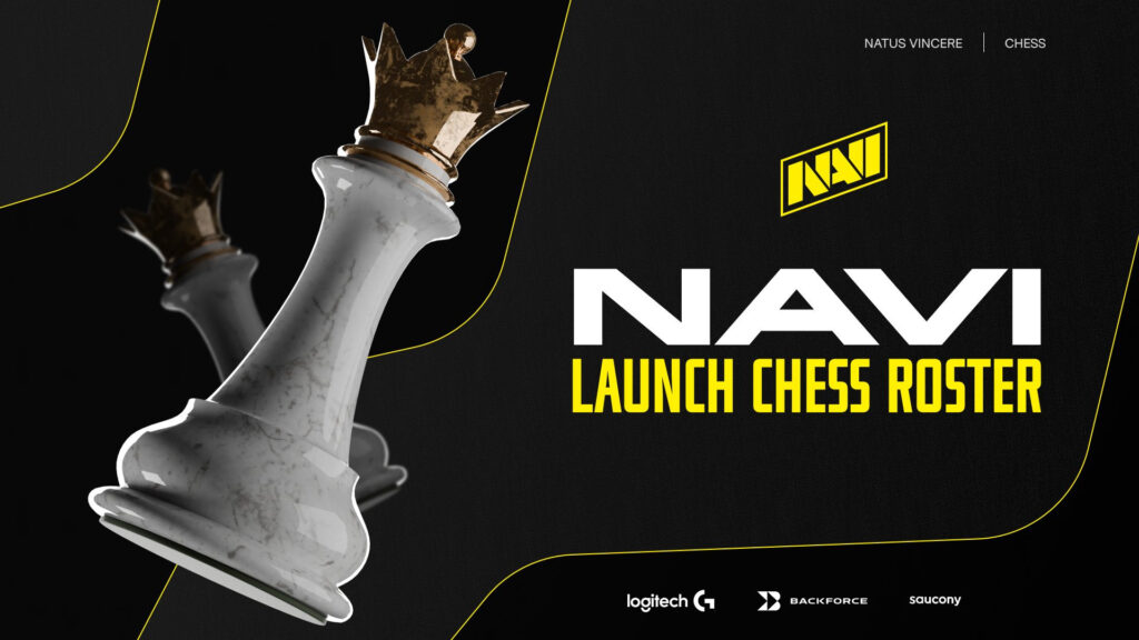NAVI expands to chess esports with signing of three grandmasters