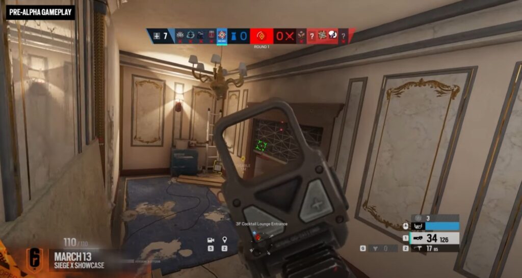 Indestructible barriers can only be deployed on doorways.