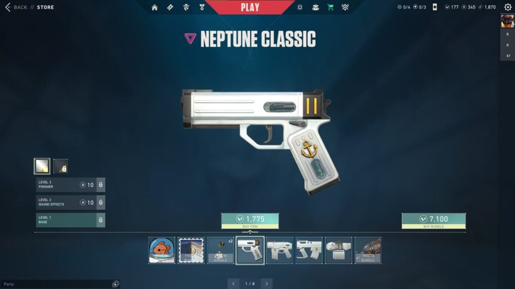 Neptune 2.0 Classic in VALORANT