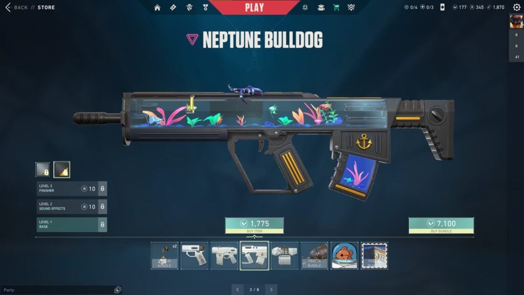 Neptune 2.0 Bulldog in VALORANT