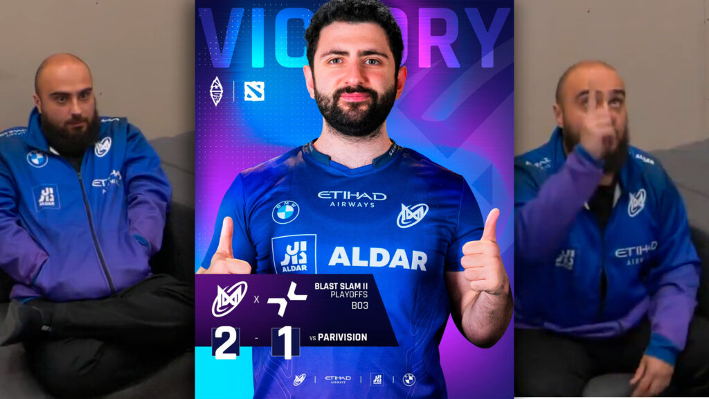 BLAST Slam II: Kuroky was right? Nigma Galaxy beats PARIVISION with the smartest drafts