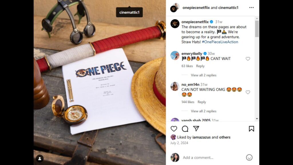 One Piece Season 2 script