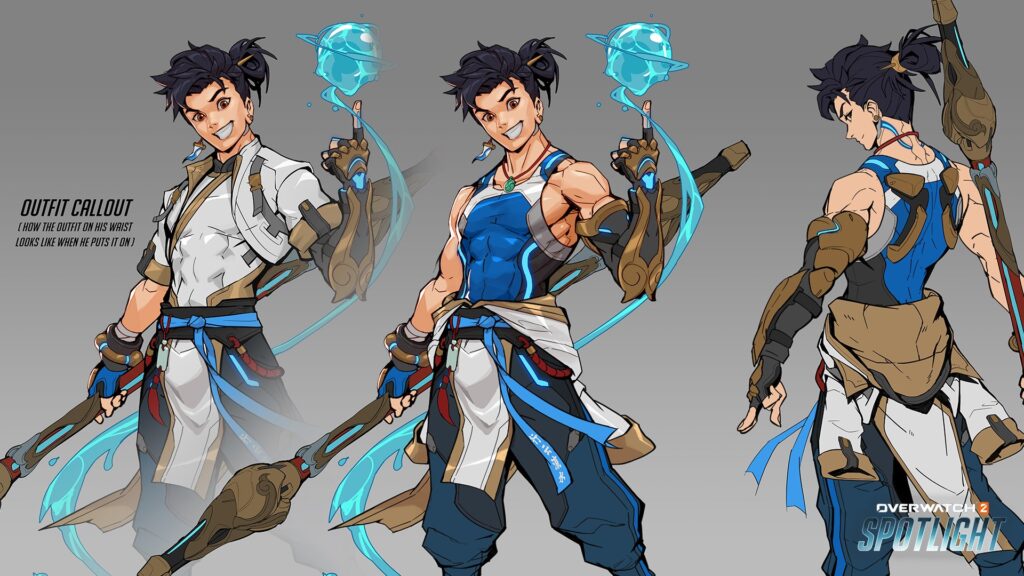 Overwatch 2 Aqua concept art