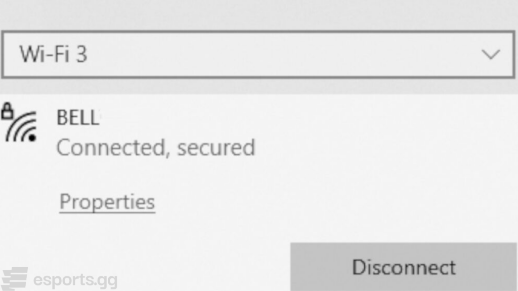 Check your internet connection 