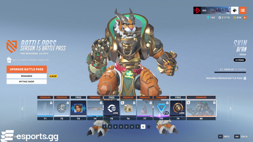 Overwatch 2 Season 15 Battle Pass skins