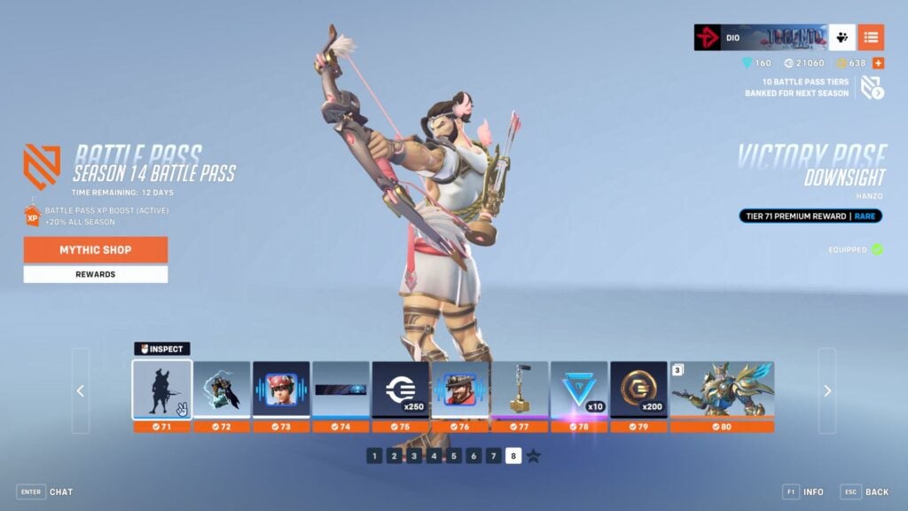 Overwatch 2 Season 14 Battle Pass