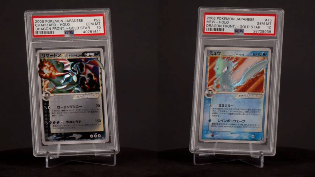 PSA 10 Japanese Pokemon cards