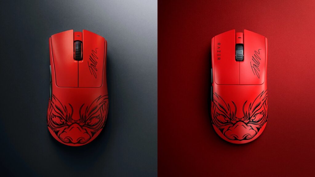 Razer DeathAdder V3 Pro Faker Edition (2023) and Razer Viper V3 Pro Faker Edition (2025).