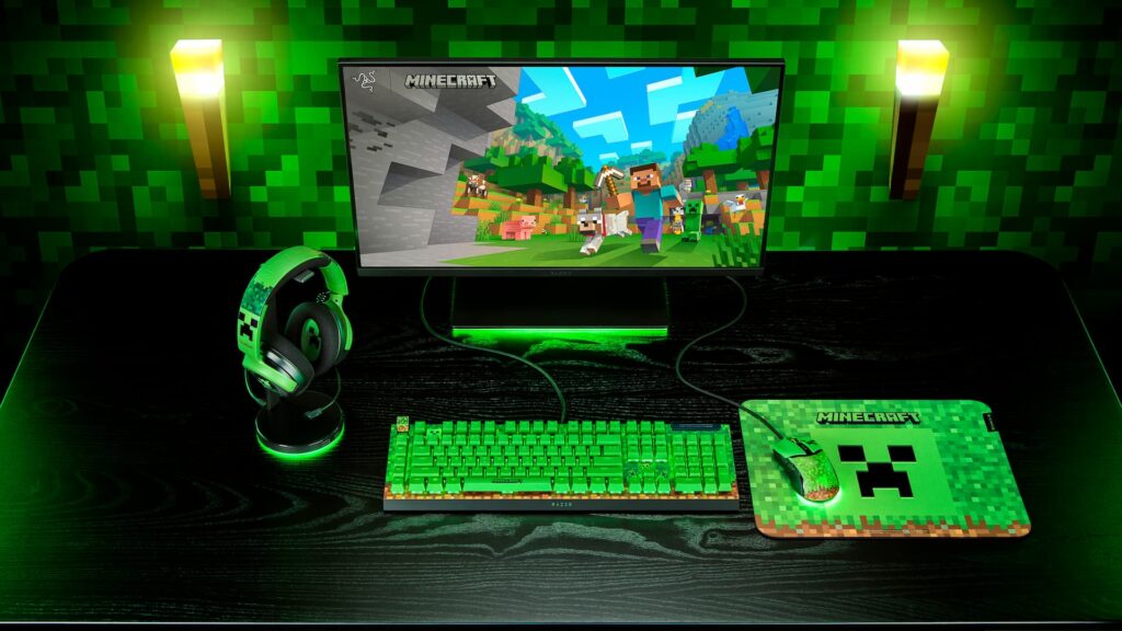 Razer x Minecraft sees the beloved Mojang game creep its way onto your peripherals