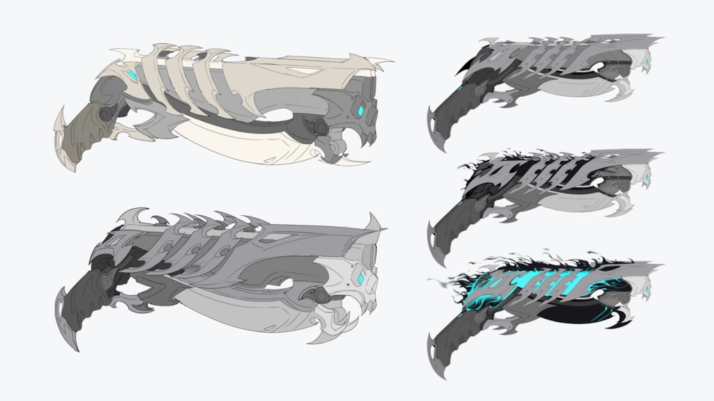 Reaper's mythic weapon skin 