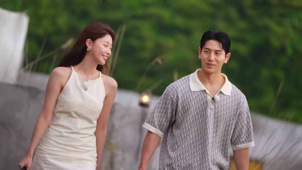 It’s a screenshot from Season 4 Single’s Inferno Episode 11: Chung You-jin and An Jong-hoon go for a date.