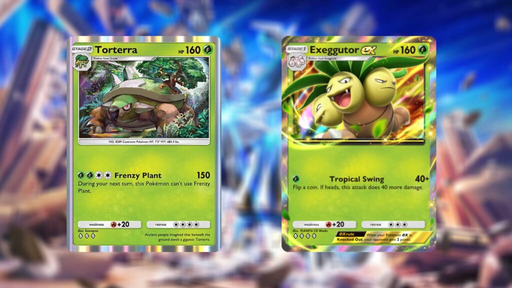 The dynamic duo required for the Torterra deck in Pokémon TCG Pocket