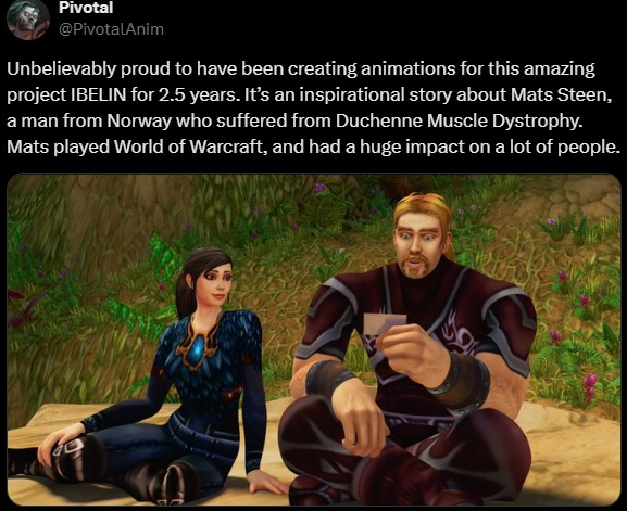 Team True Potential - Pivotal work on The Remarkable Life of Ibelin