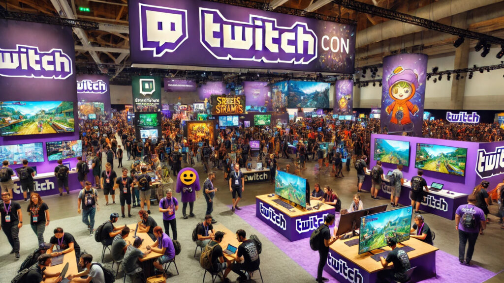 picture from one of the TwitchCon conventions