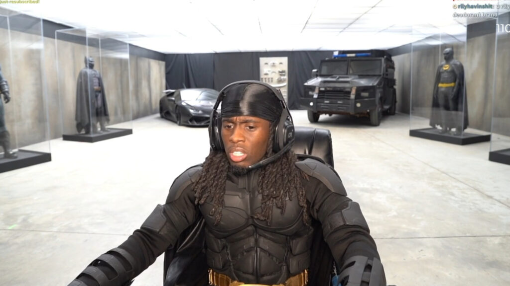 Kai Cenat Batman stream