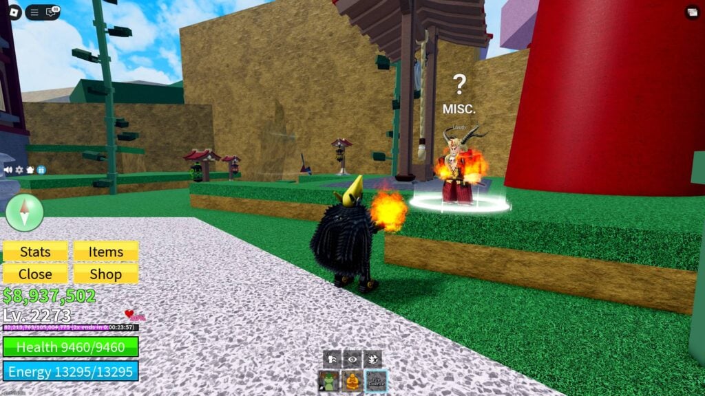 Uzoth NPC on Hydra Island